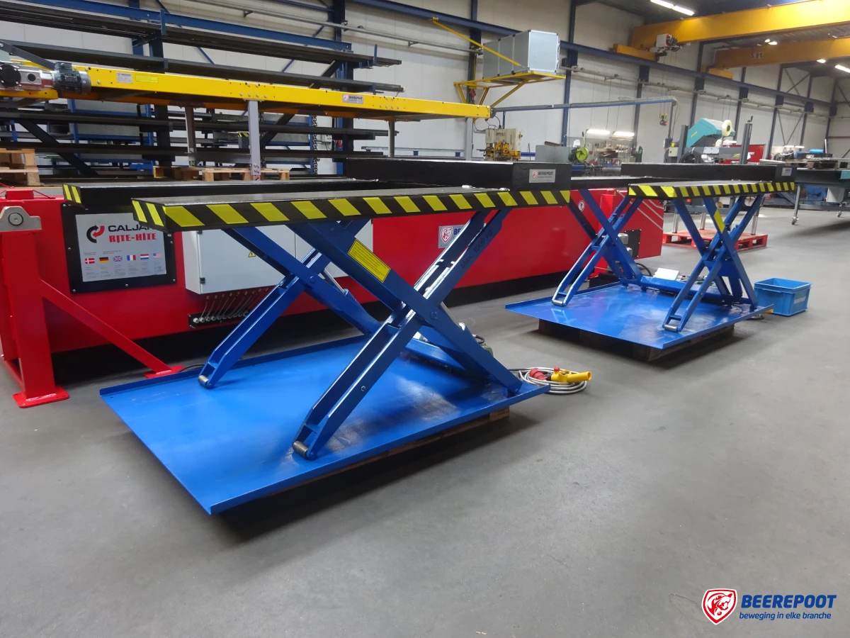 Laagbouw heftafels